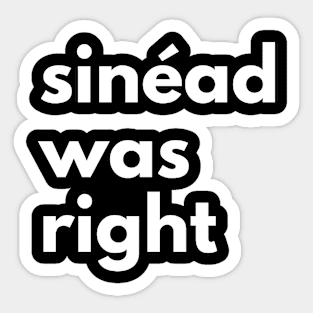 Sinead  Maverick Melodies Sticker